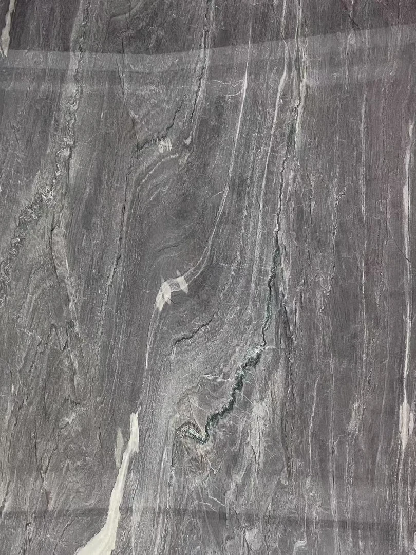 紫气东来奢石餐桌天然奢石紫色系奢石方桌圆桌意式轻奢风别墅用