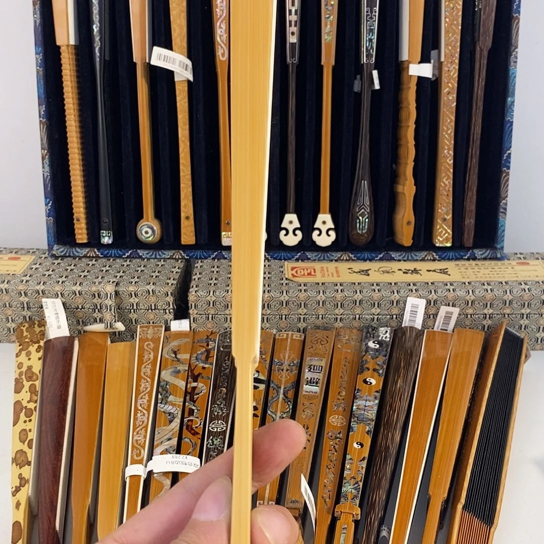 扇子手工制作文玩精品