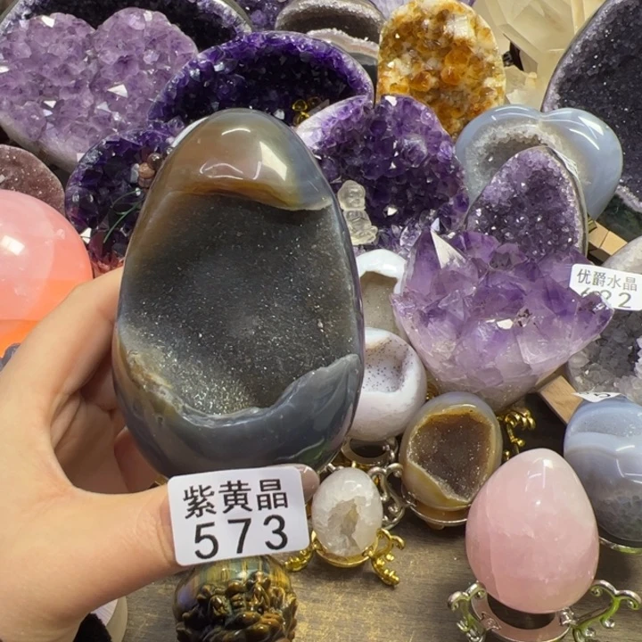 未镶嵌大型摆件（非配饰）紫晶573