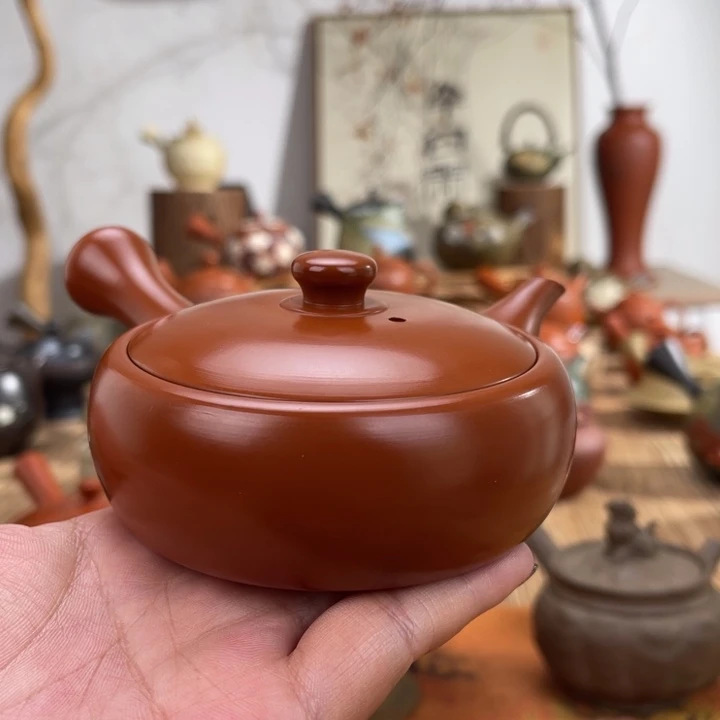 ¥**£常滑宗光手作茶壶