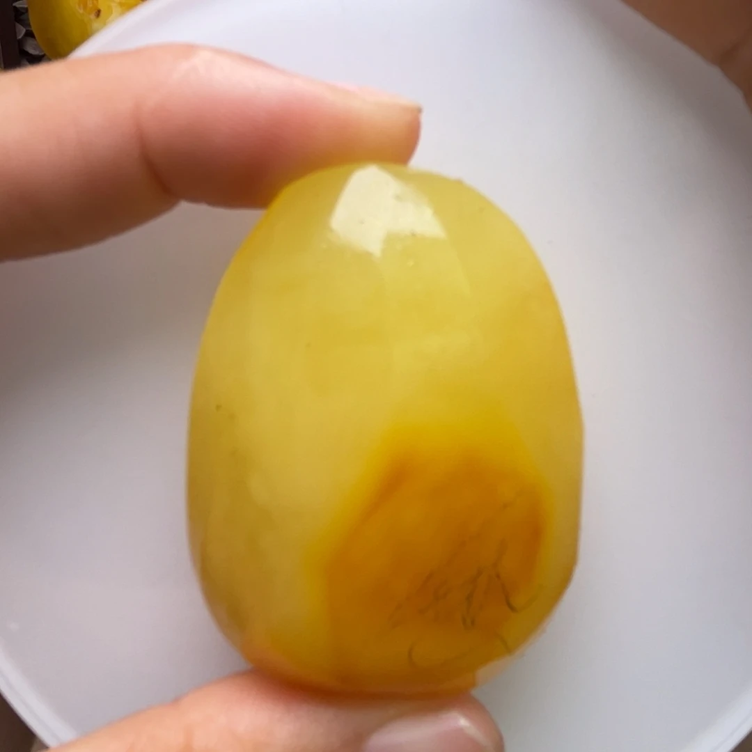 定制琥珀未镶嵌琥珀蜜蜡原石定制有瑕