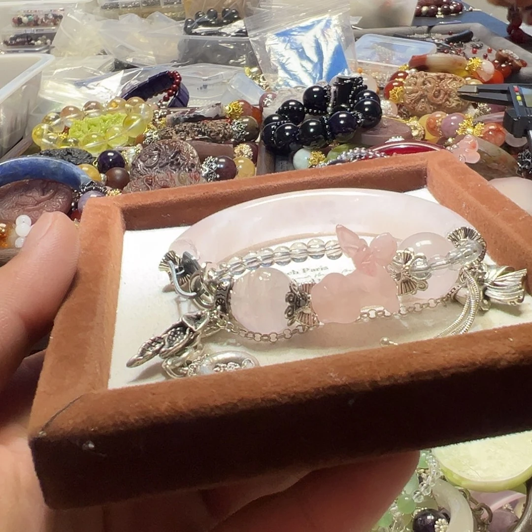 水晶手链未镶嵌水晶手链