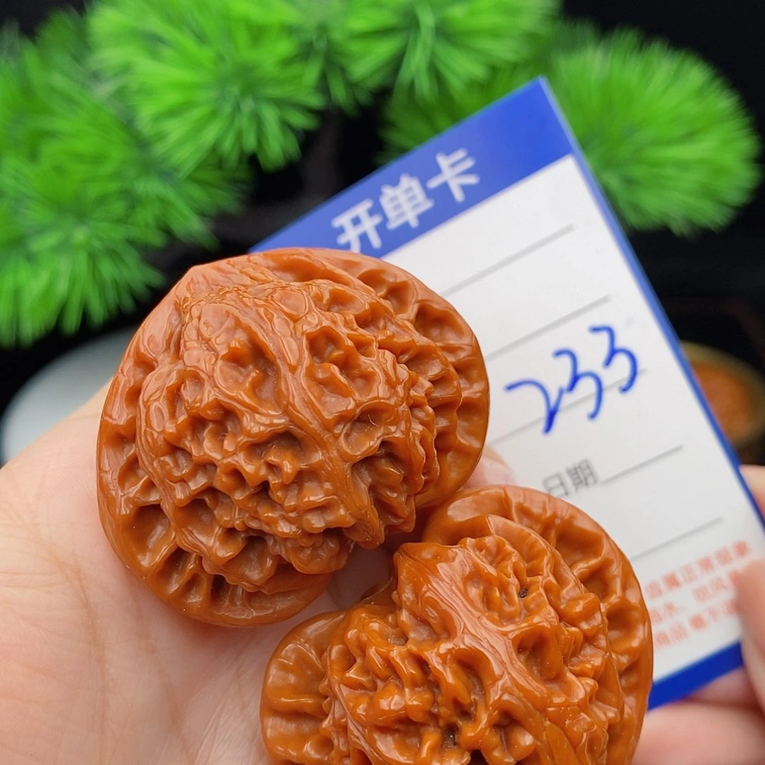 文玩核桃把件45宫灯233