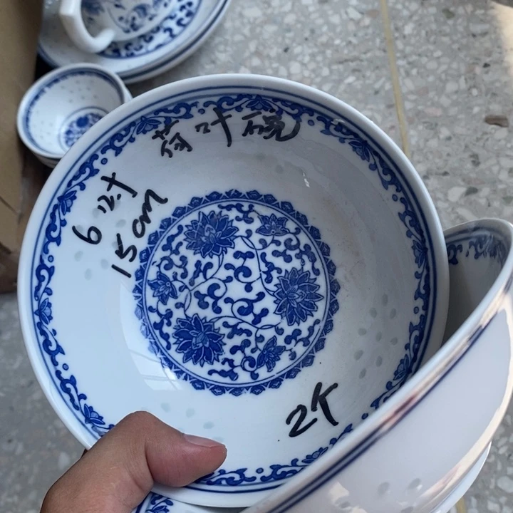 景德镇高温细白瓷餐具