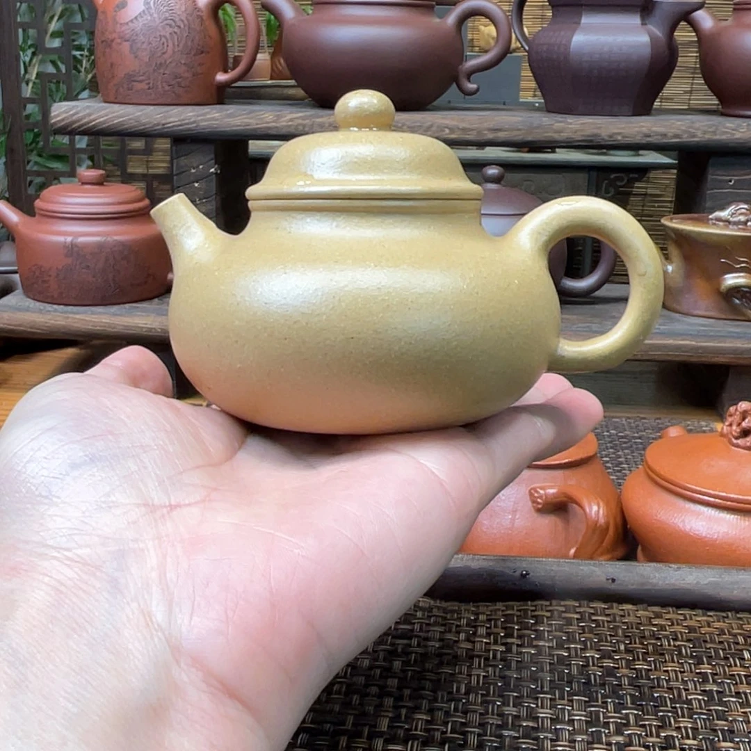 茶壶紫砂宜兴原矿紫砂手工制155