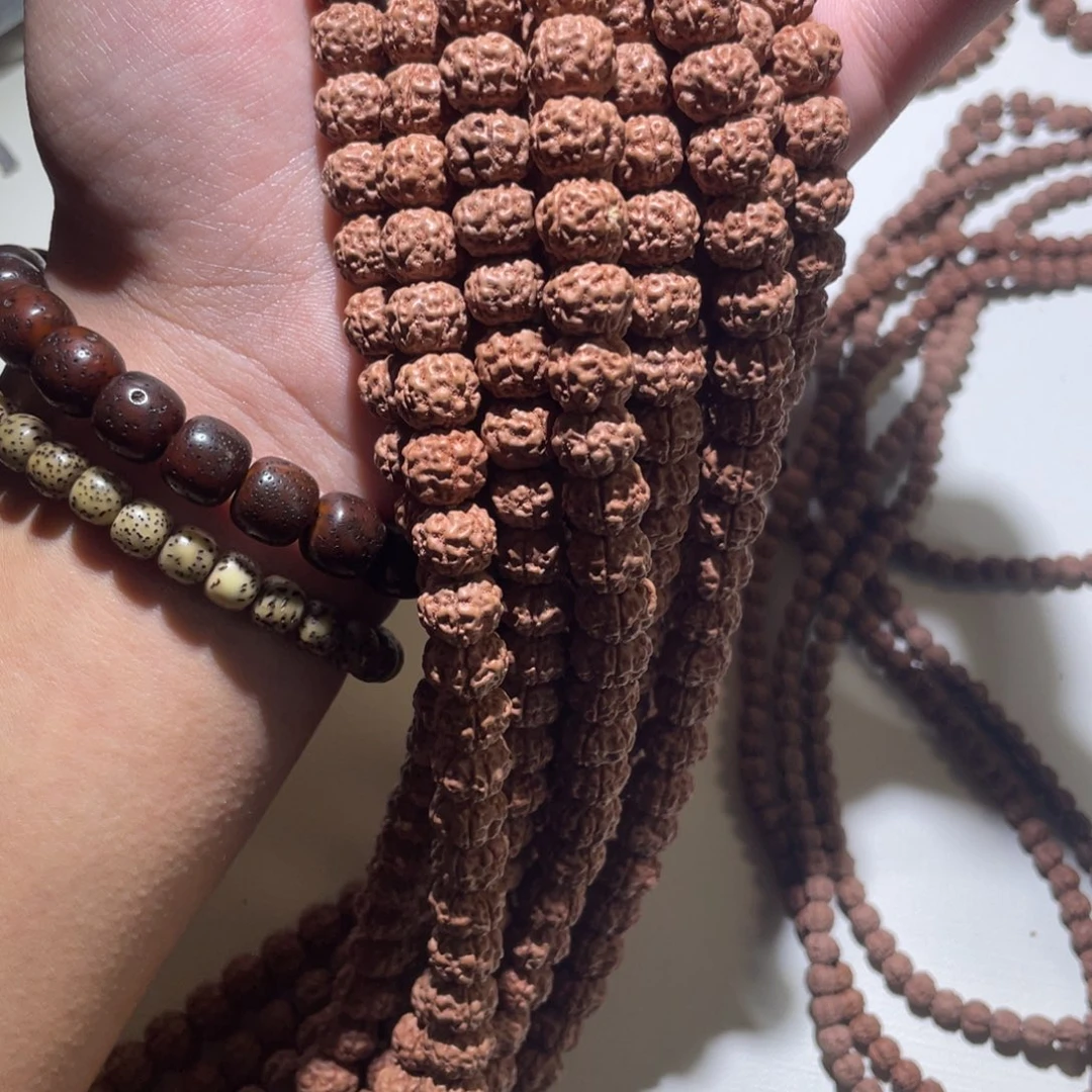 紫***来吊坠金刚菩提红方印