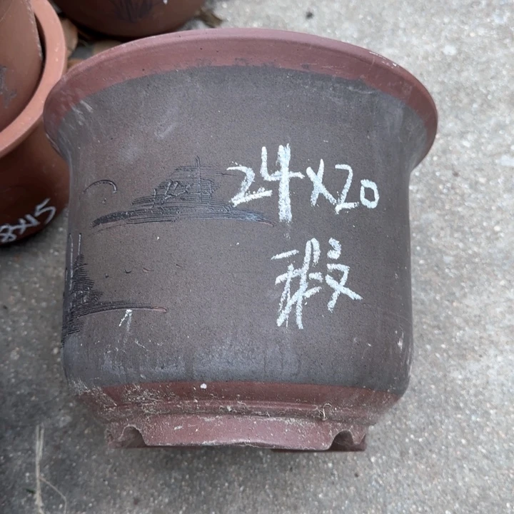 紫砂花盆特价清仓