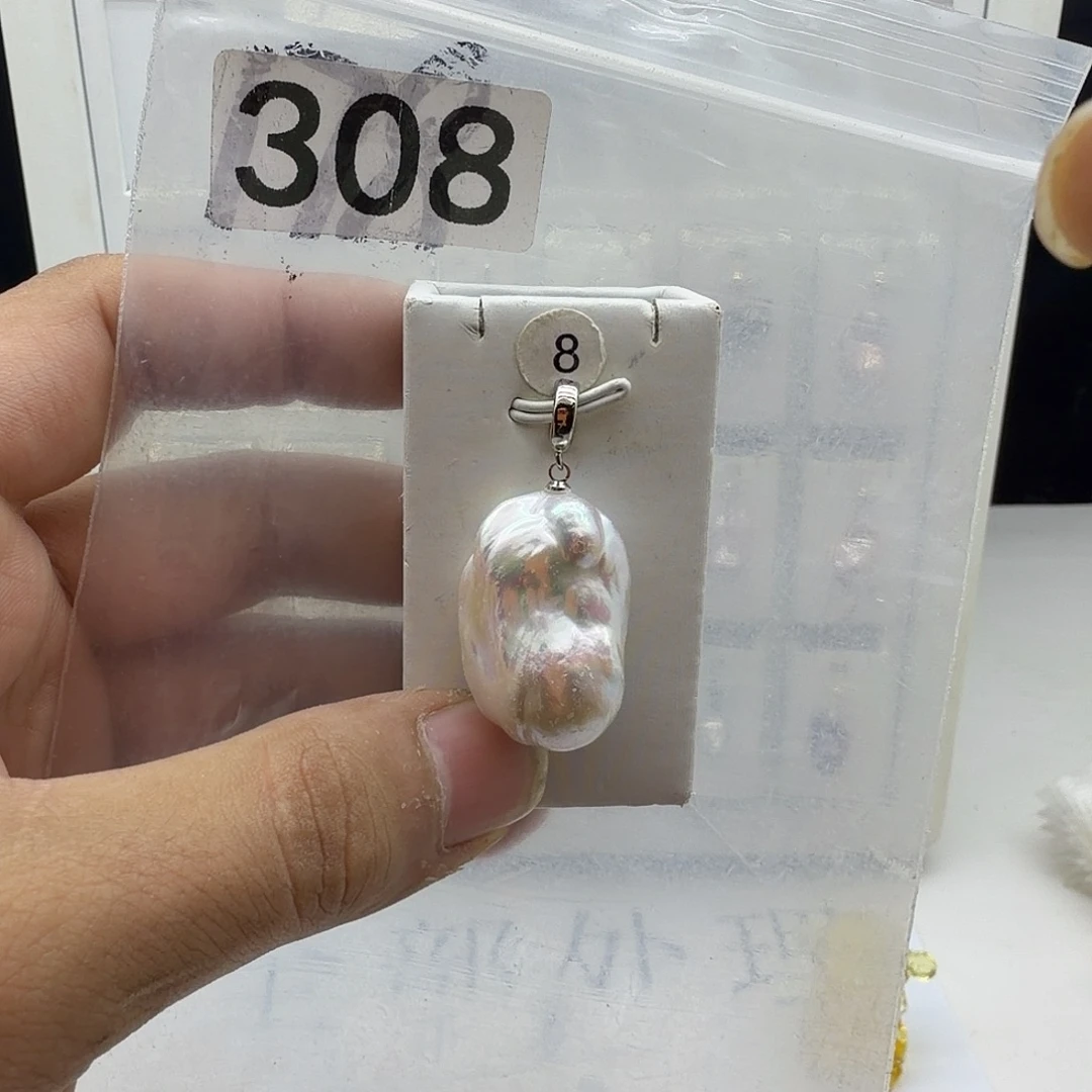 颈饰合金淡水珍珠