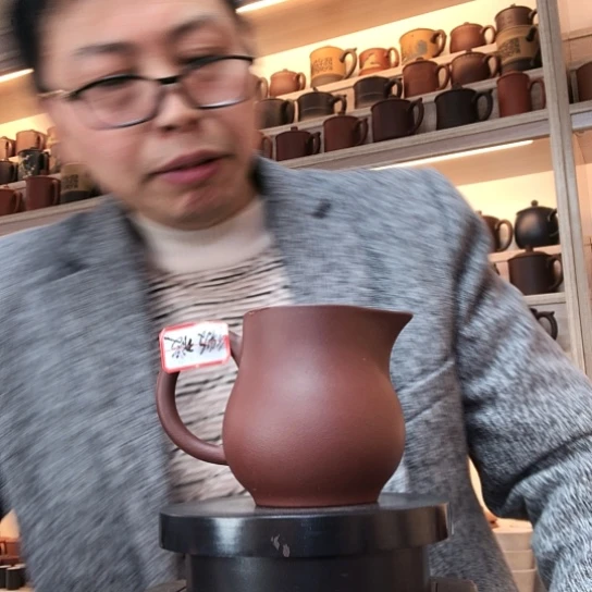 紫泥茶杯公道杯容量300