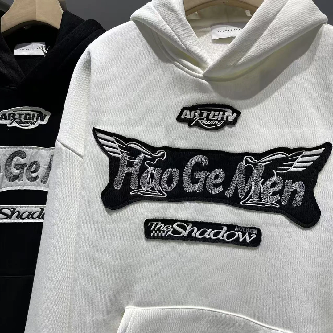 鸭哥广州uus夏季高货男装新款重磅个性百搭休闲卫衣88085