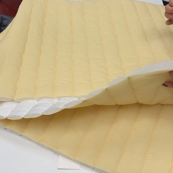 无纺布3米黄色排骨夹棉
