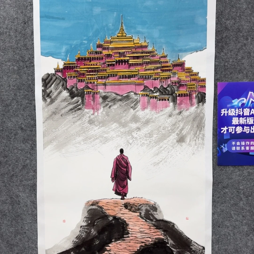 国画国画作品LDS 老师