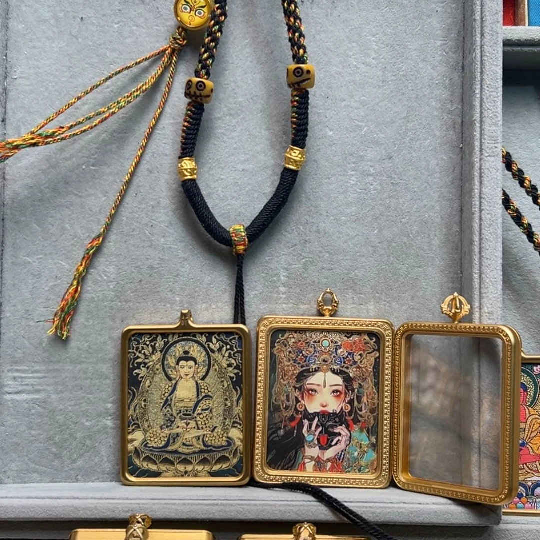 吊坠L*_双面铜壳阿弥前世今生