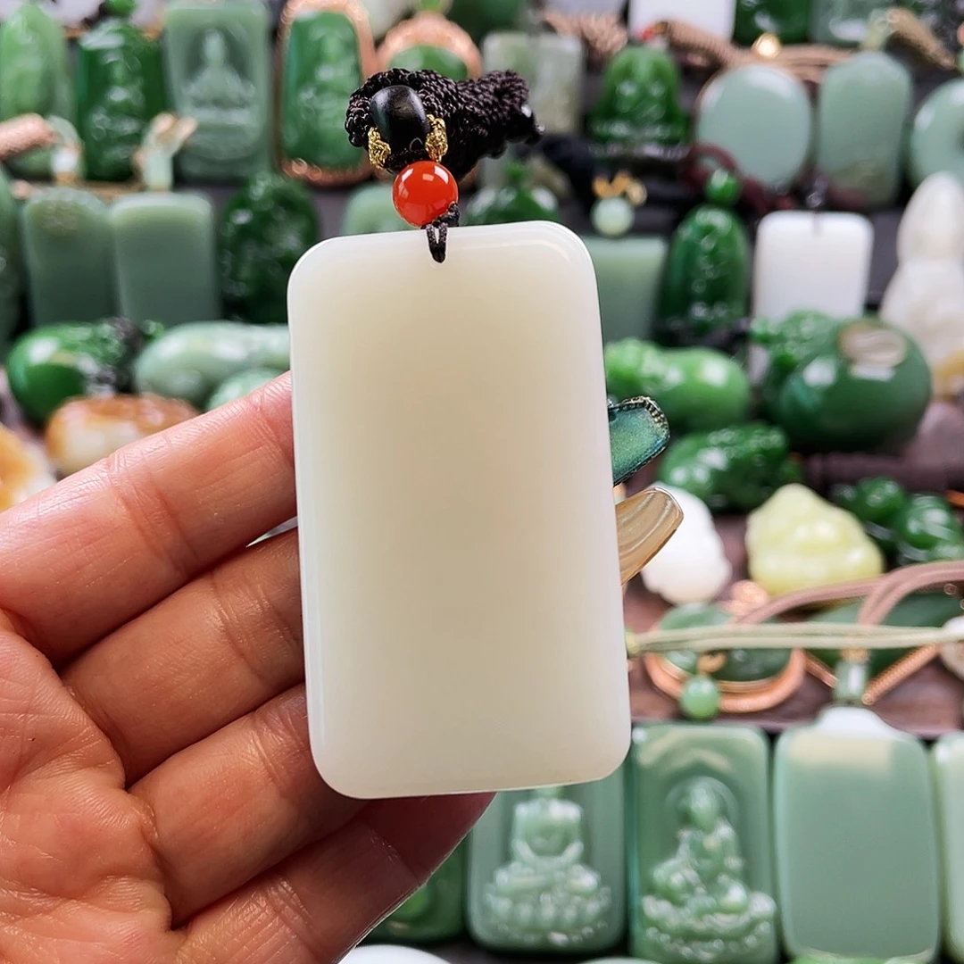 和田玉挂件未镶嵌