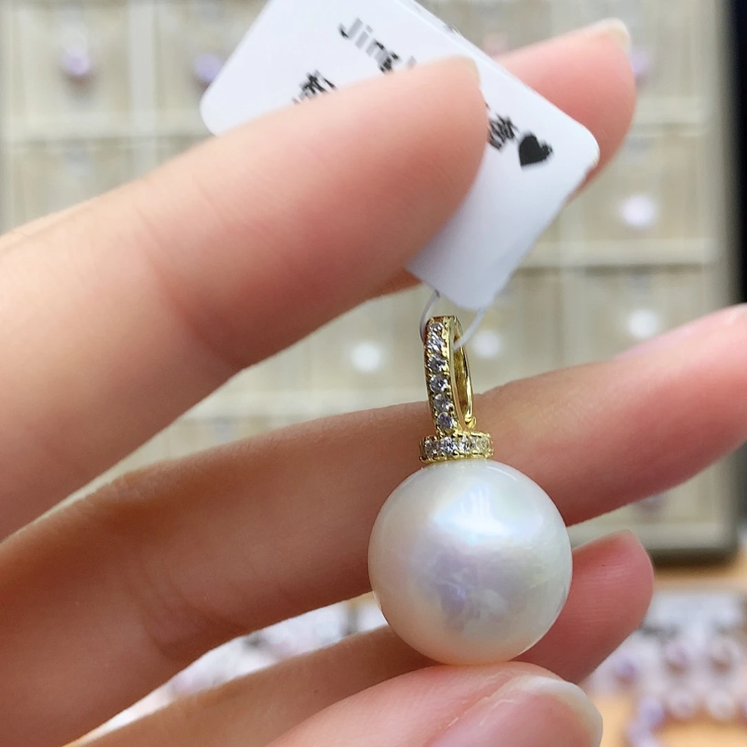 颈饰合金淡水珍珠