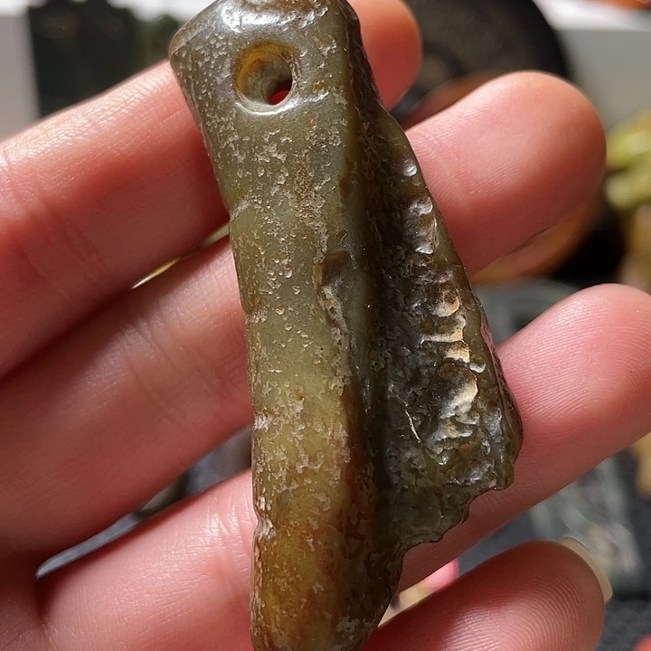 岫岩河磨玉（透闪石质玉）未镶嵌挂件