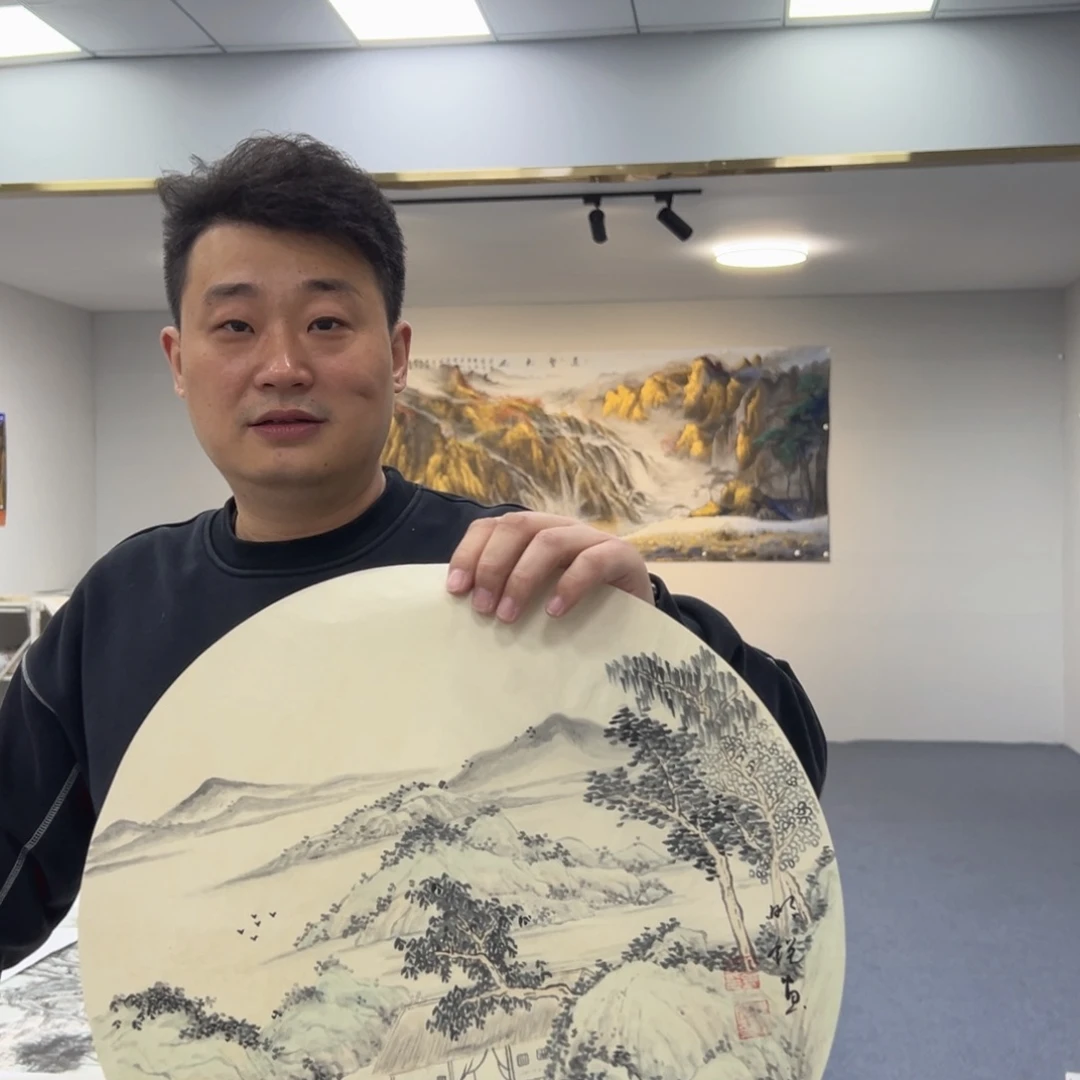 国画国画作品宣纸纯手绘