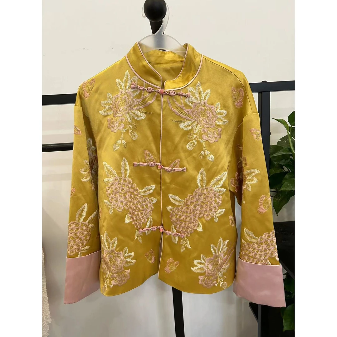 【象姐定制】【鎏金梦境】新中式国风刺绣气质外套预CDY4WT931A