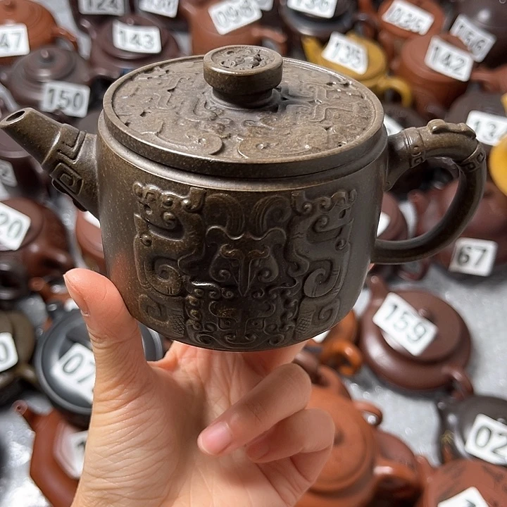紫砂茶壶精工半手240cc