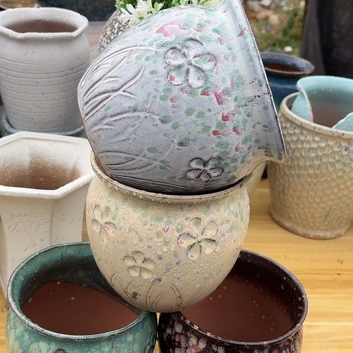 正品紫砂口15高15颜色随机