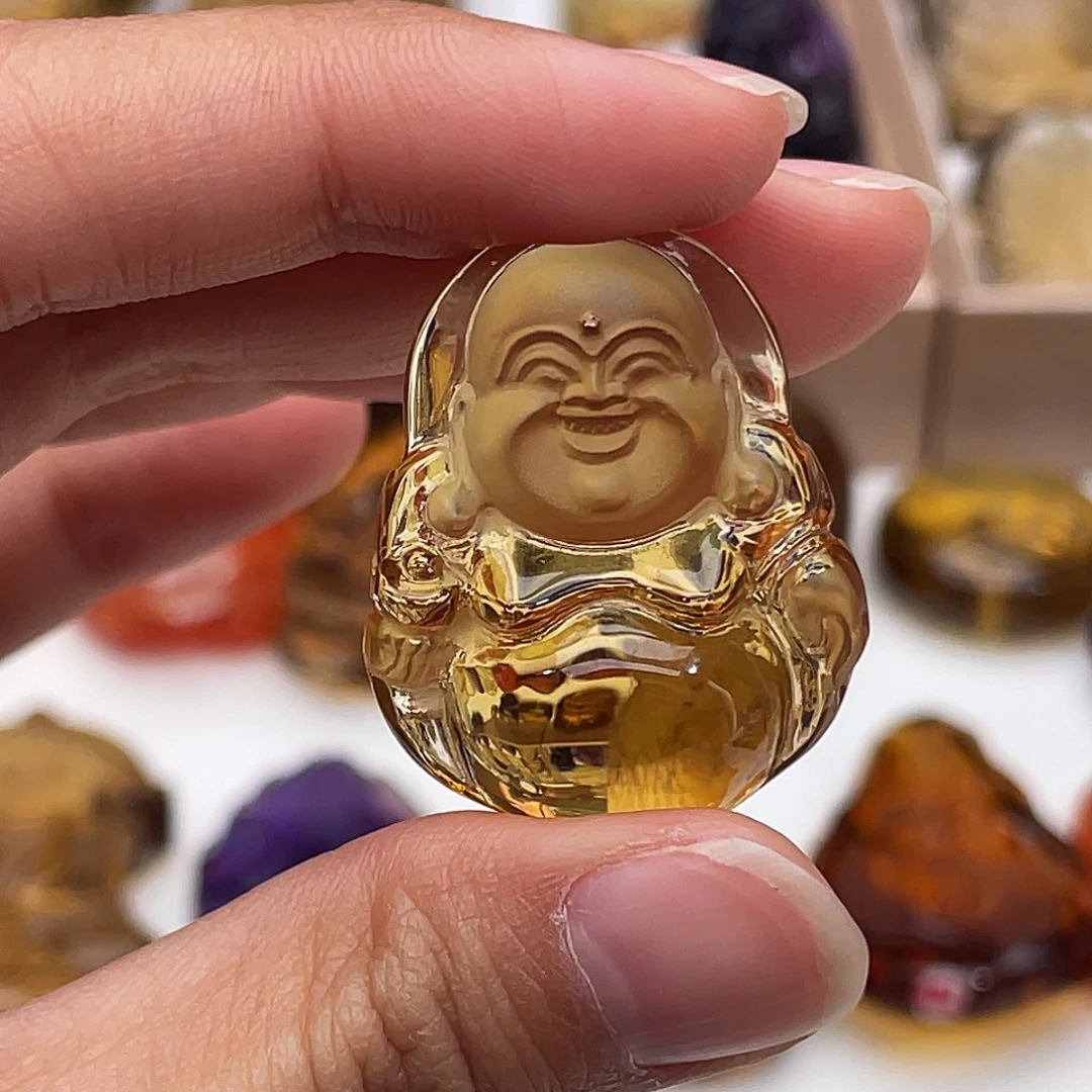 未镶嵌水晶颈饰定制吊坠佛公