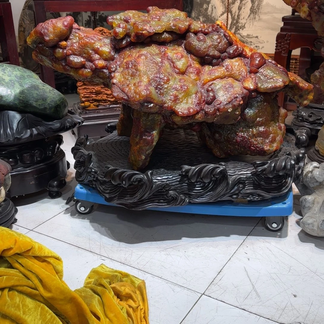 用***1葡萄玛瑙奇石龙龟