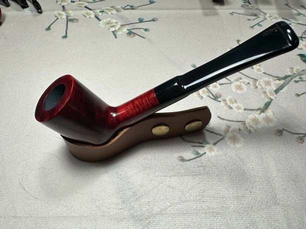 马鞍嘴撞球 3mm 石楠木烟斗