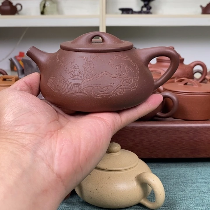 紫砂茶壶小***鞋紫砂紫砂
