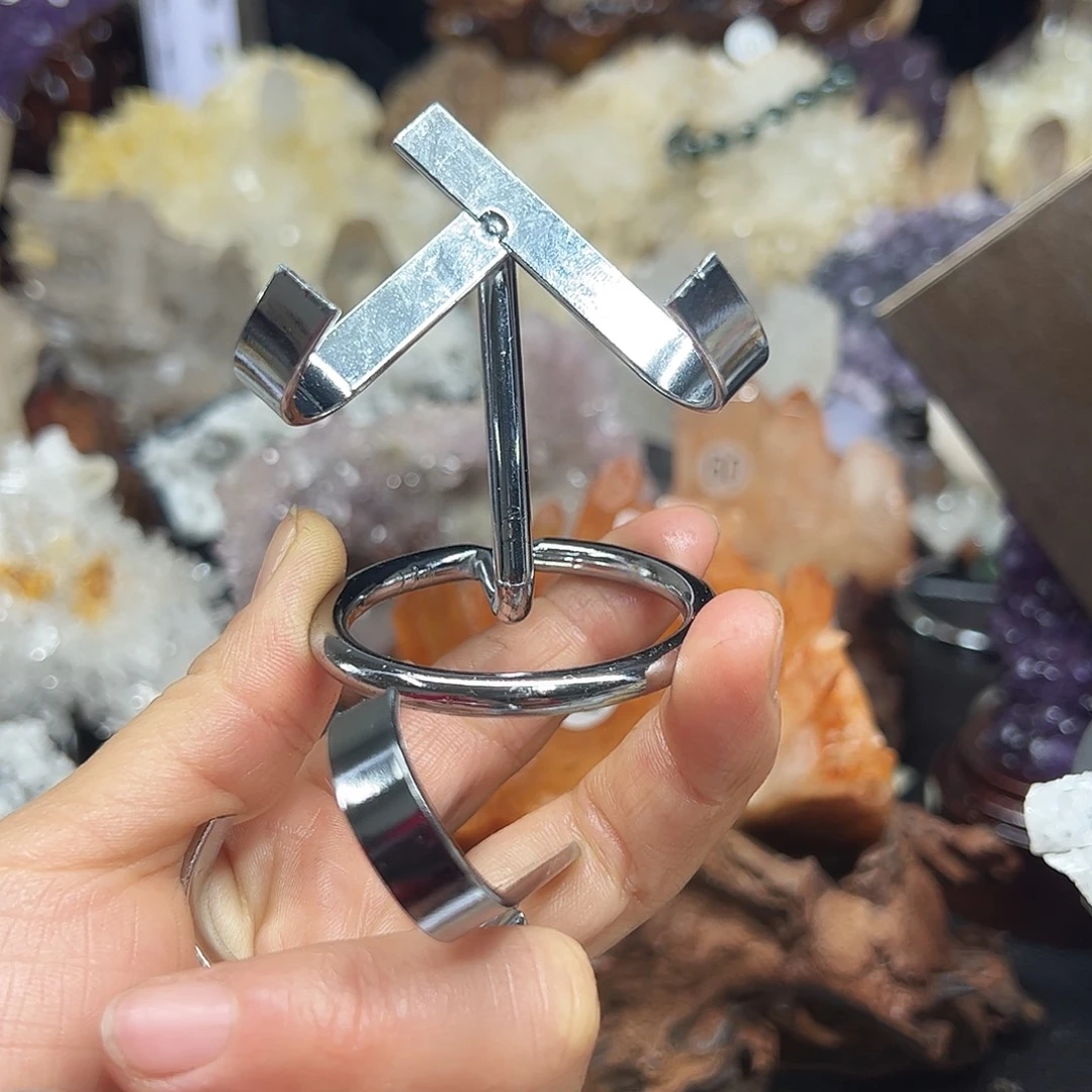 紫晶银S925镶嵌珠宝半成品
