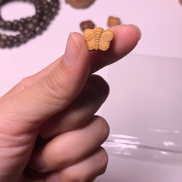 檀香木无事牌檀香蝴蝶