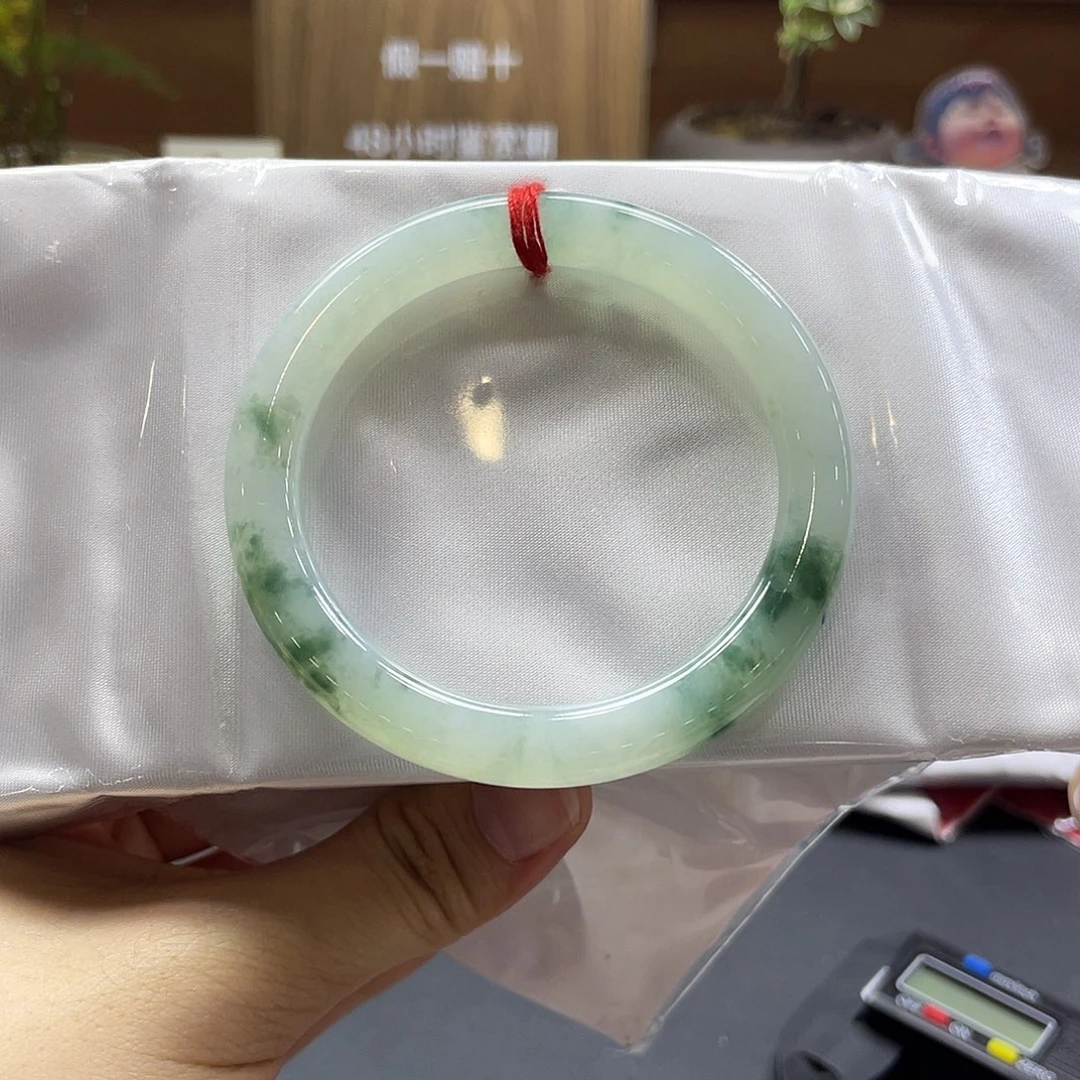 翡翠未镶嵌手镯17 号