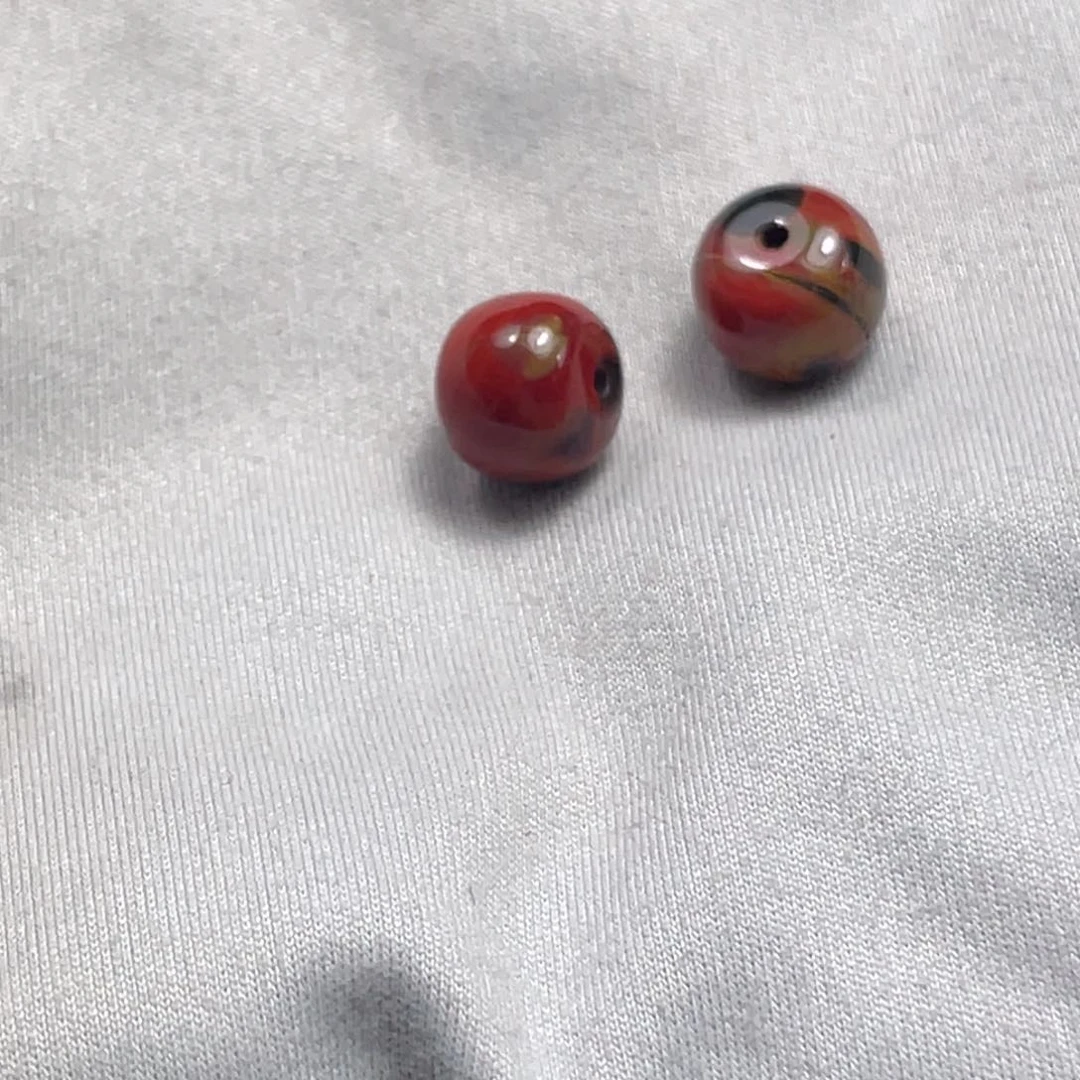 南红玛瑙珠子未镶嵌戒