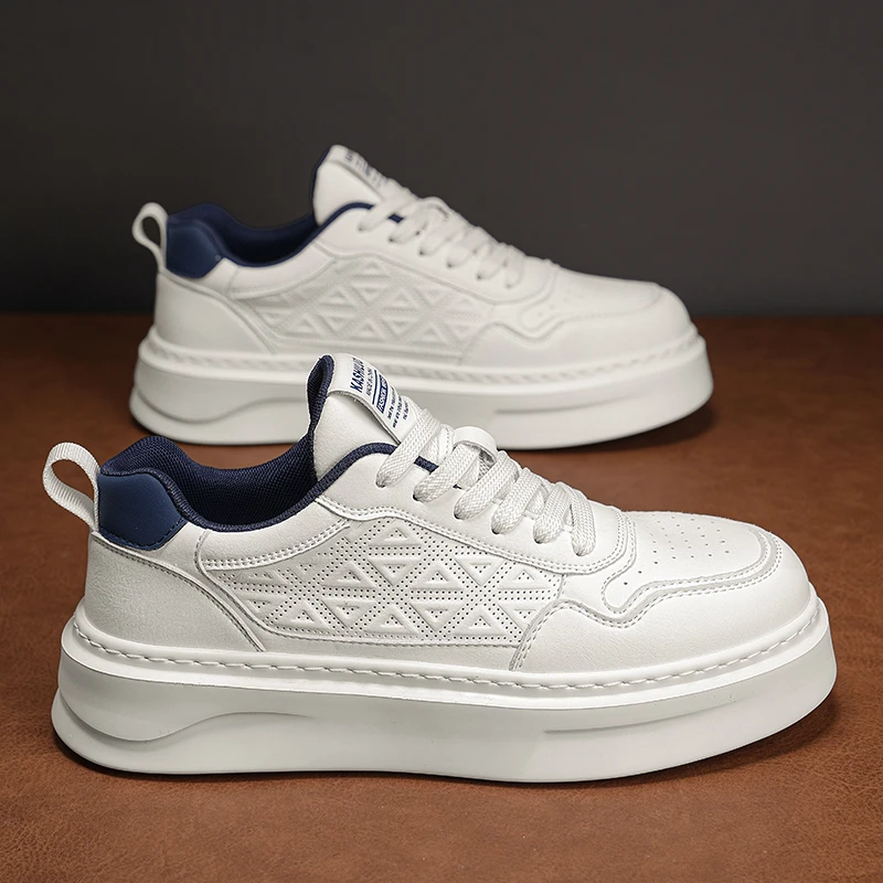 【夏季新品】运动休闲风透气潮鞋百搭时尚潮流厚底低帮韩版夏季男鞋