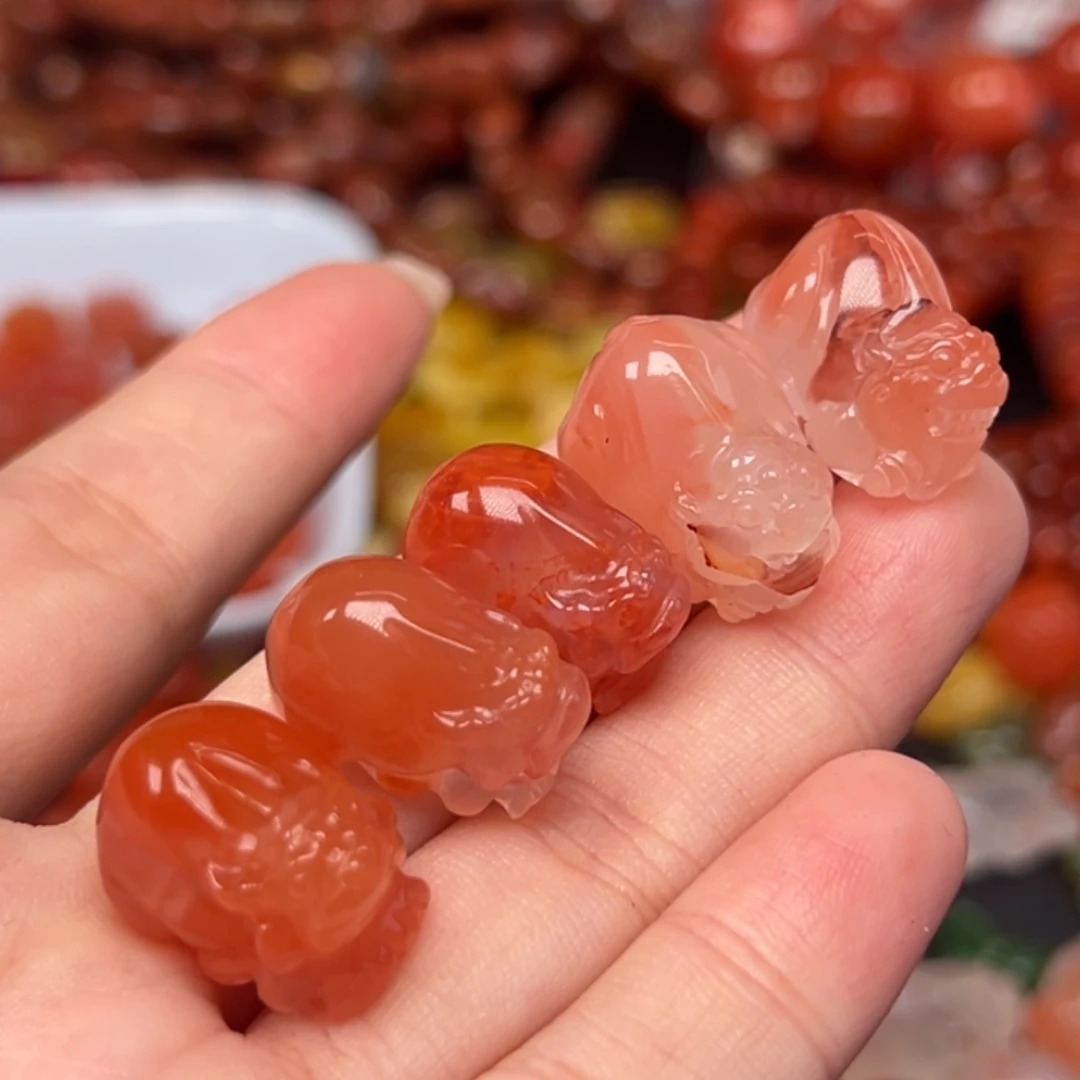 南红玛瑙未镶嵌吊坠(不含链)