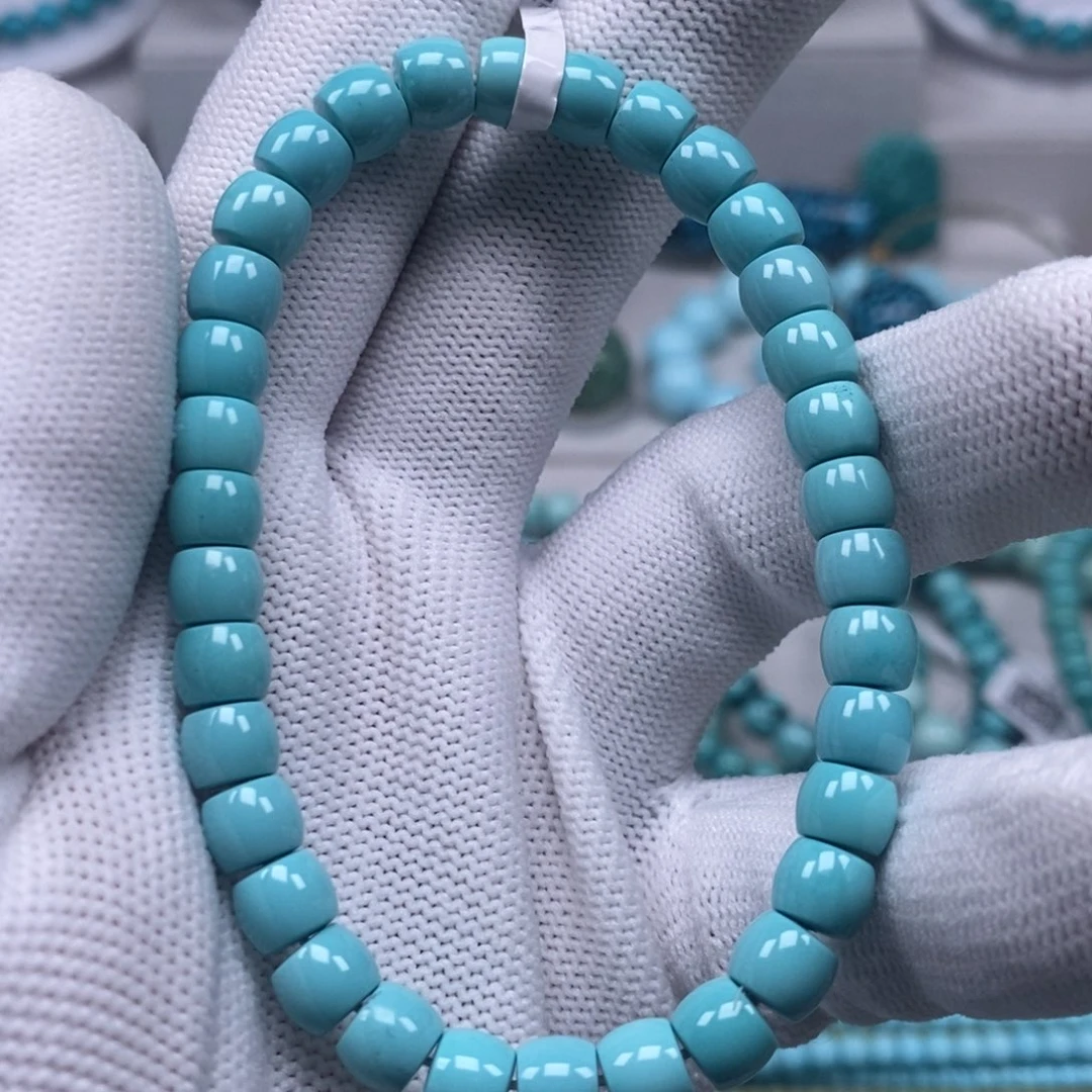 绿松石未镶嵌原矿纯干料绿松石