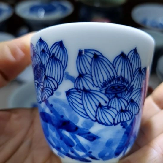 杯张学鸿老师青花