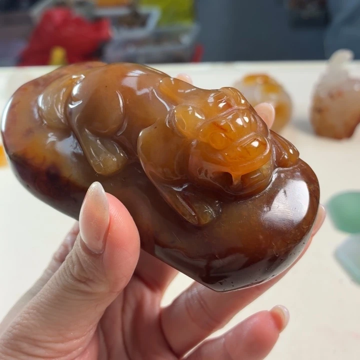 玛瑙/玉髓未镶嵌吊坠(不含链)