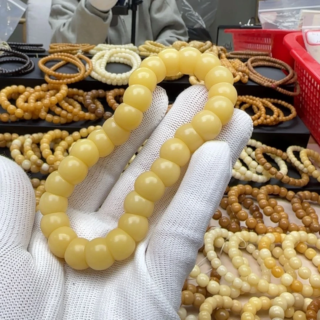 【闪购商品】菩提根/象牙果手串13大肠。10年 鬼工