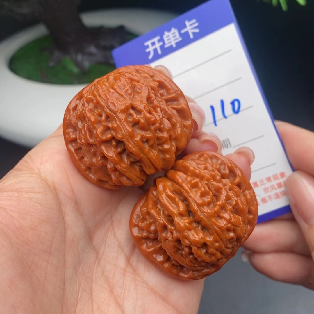 文玩核桃把件40四座楼110