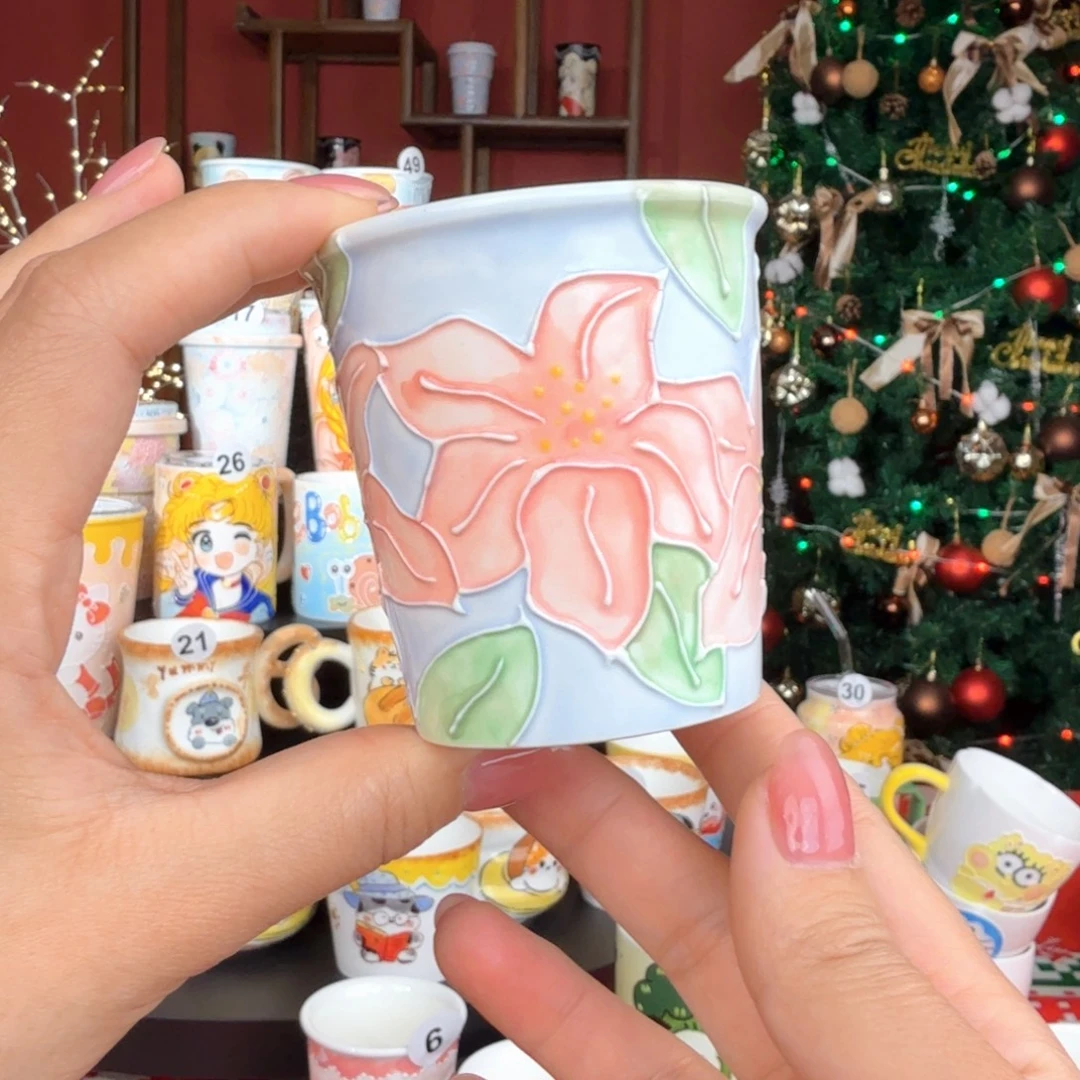 陶景德镇手绘高温釉下彩