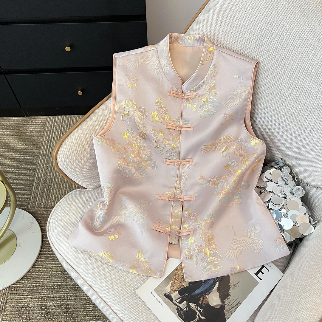 9305款新中式国风马甲