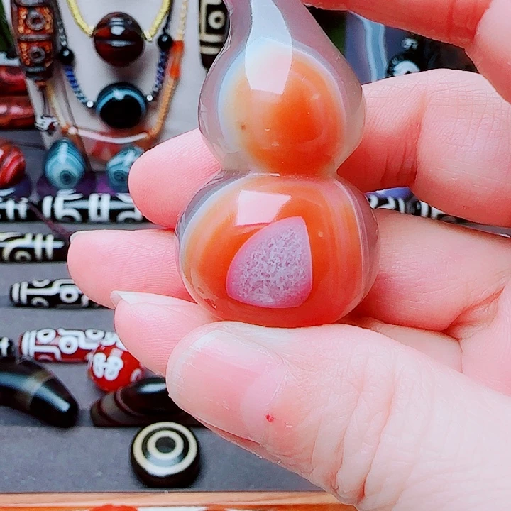 玛瑙/玉髓合金珠宝半成品