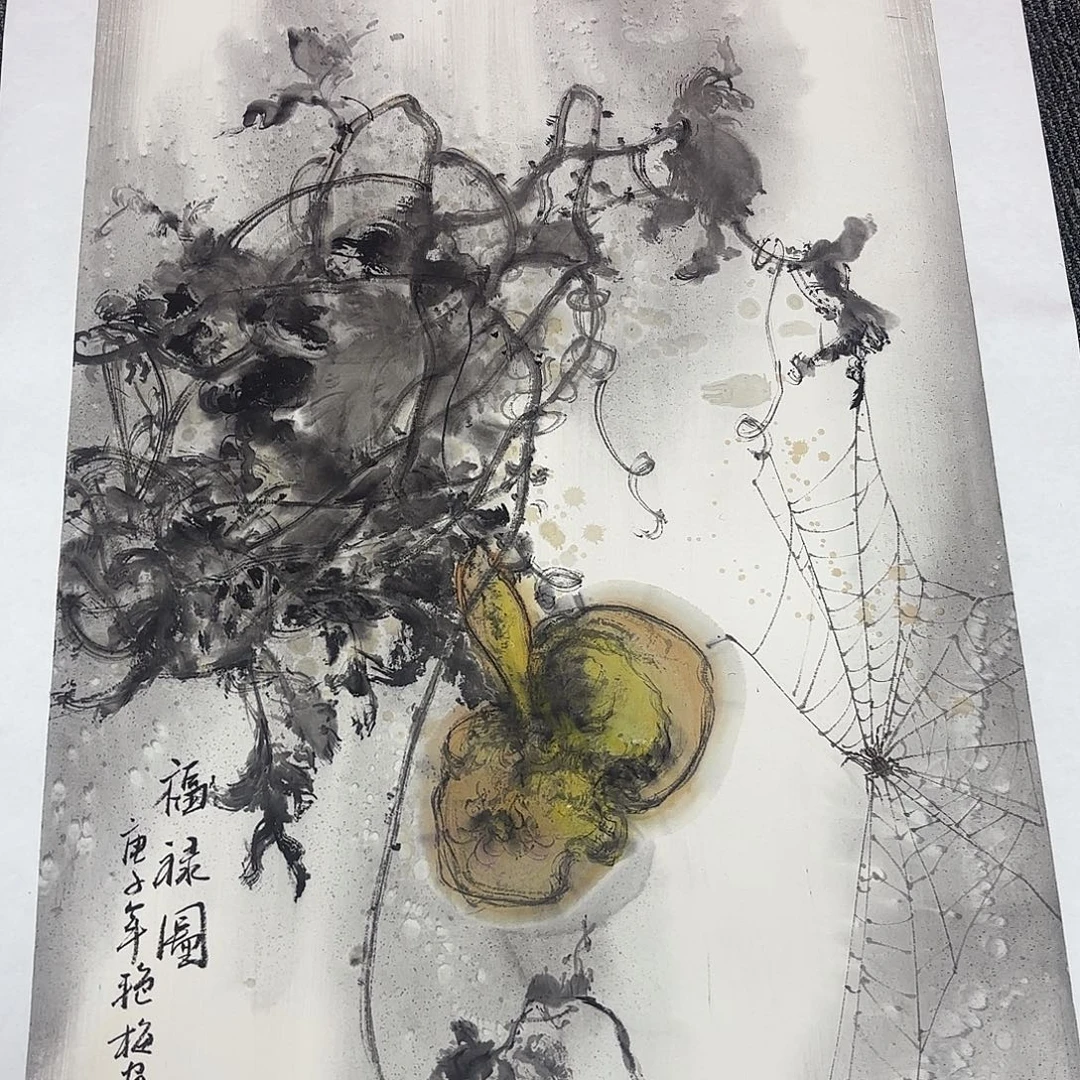 国画国画纯手绘作品