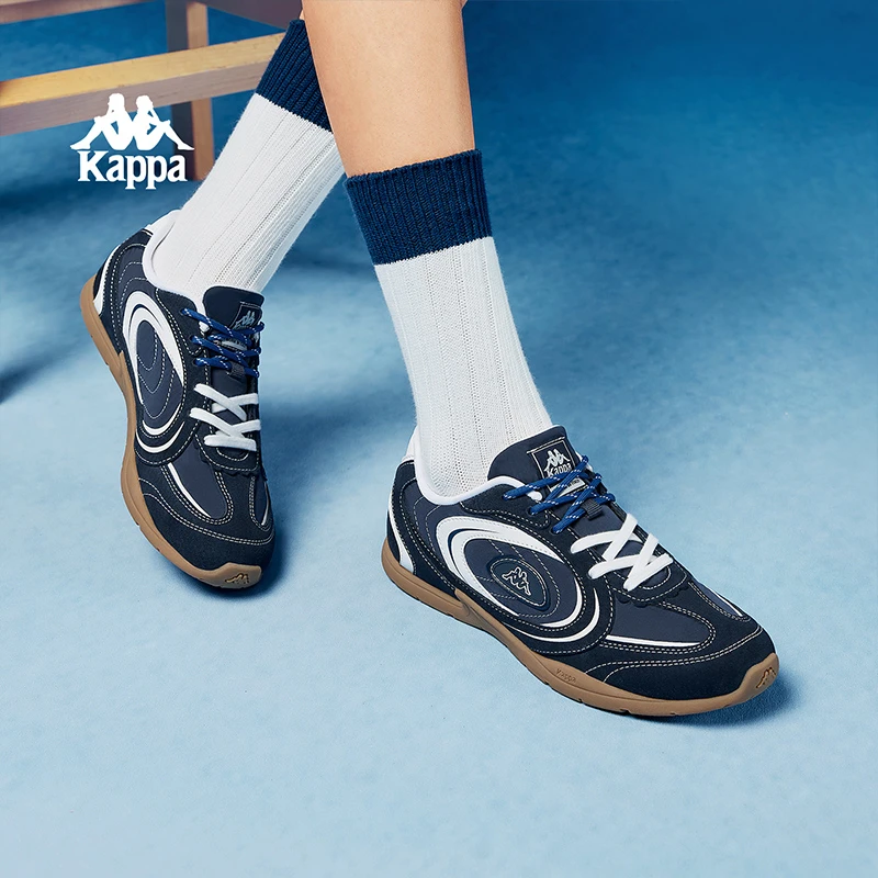 Kappa卡帕运动休闲鞋女时尚百搭薄底鞋低帮跑步潮鞋子K0FZ5CC23CA
