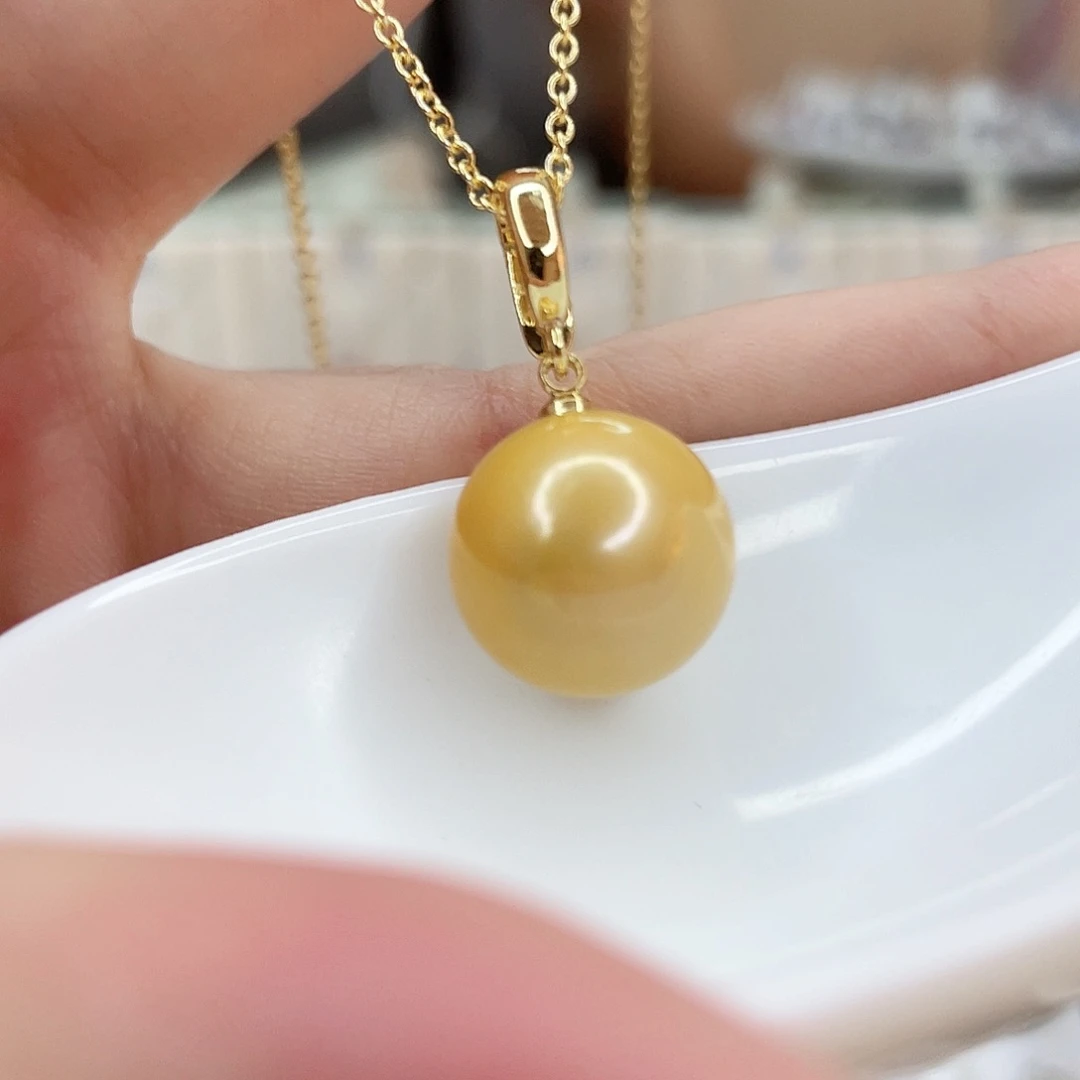 淡水珍珠未镶嵌吊坠(赠链)