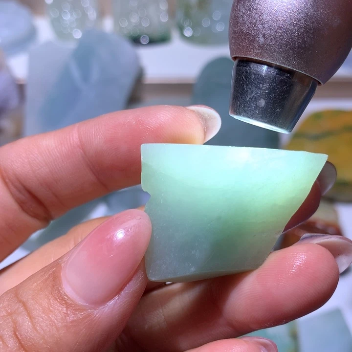 翡翠裸石翡翠边角料