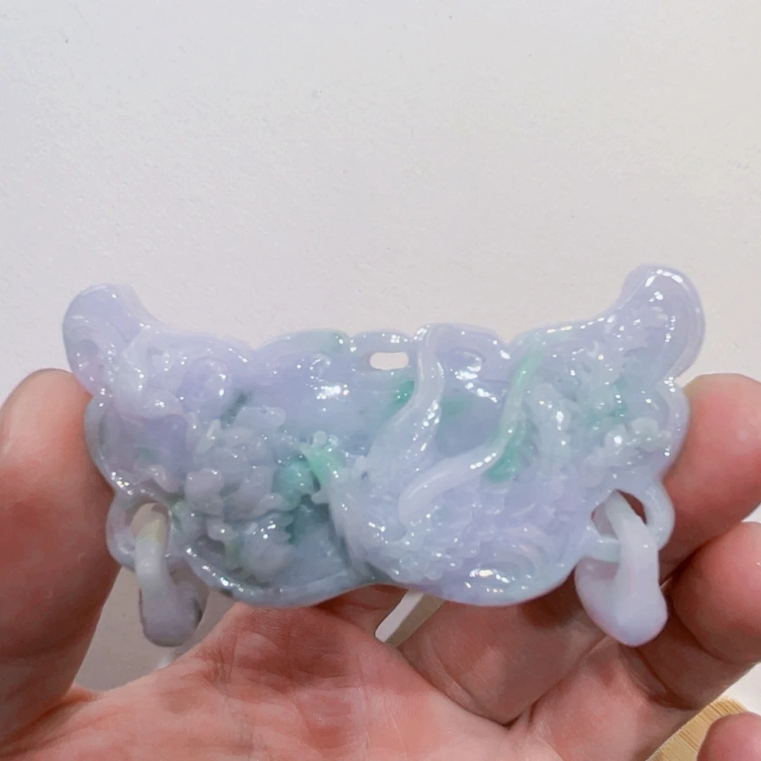 翡翠合金吊坠(赠链)代编织