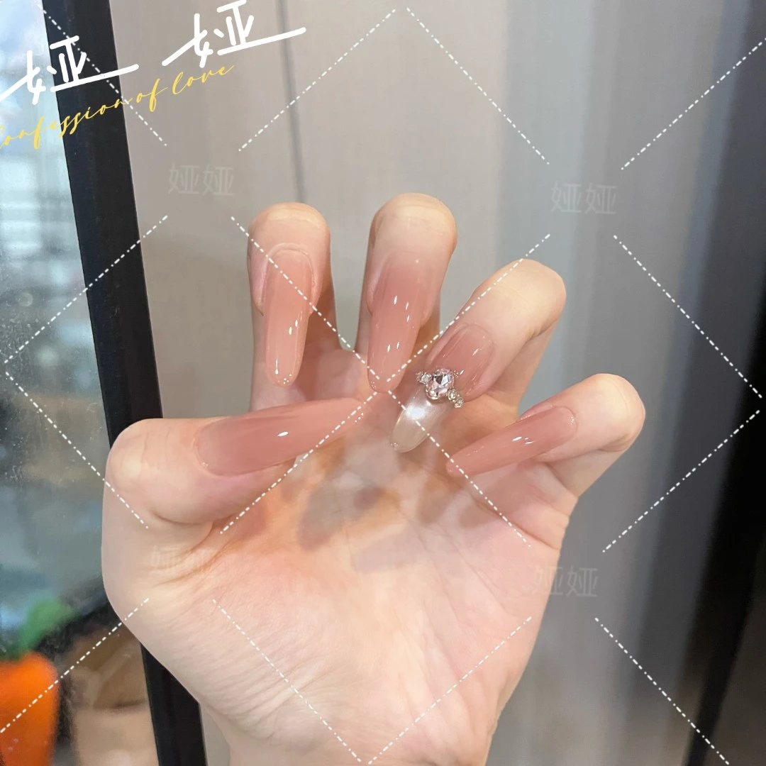 【一克拉】高端爆款纯手工穿戴甲片绵密高级猫眼穿戴甲