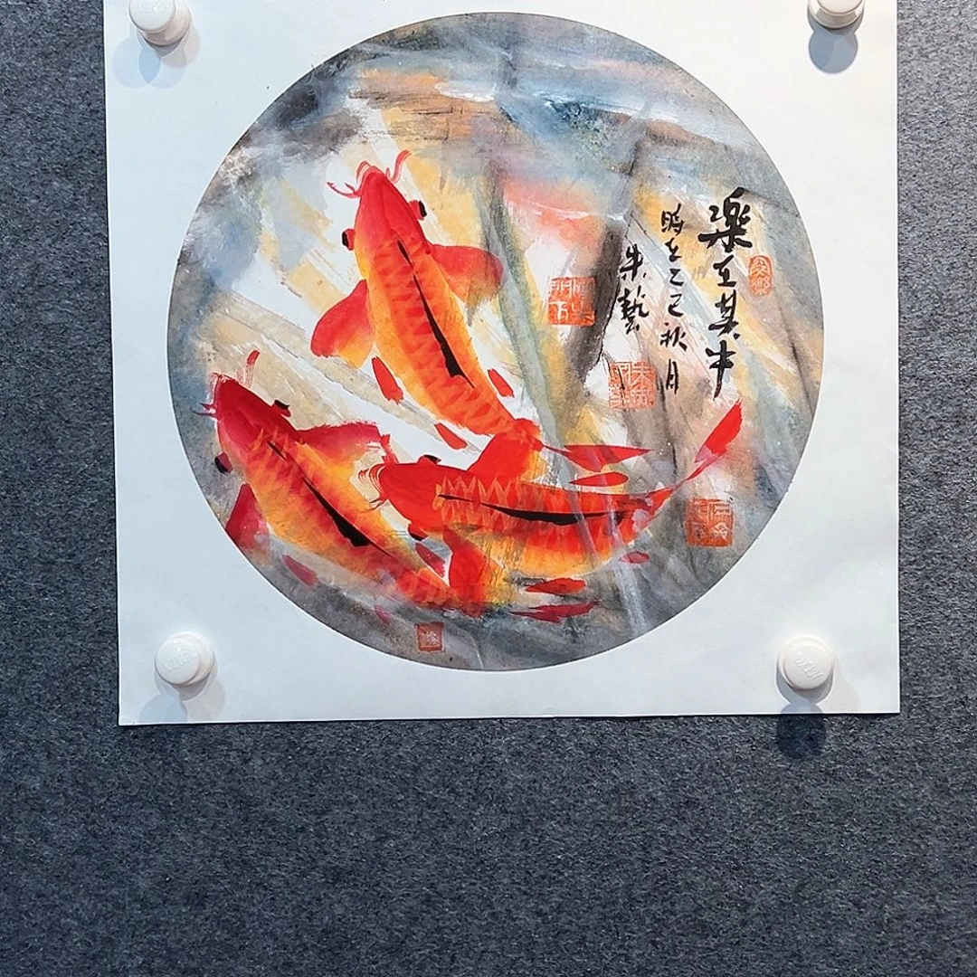 国画纯手绘系列画心