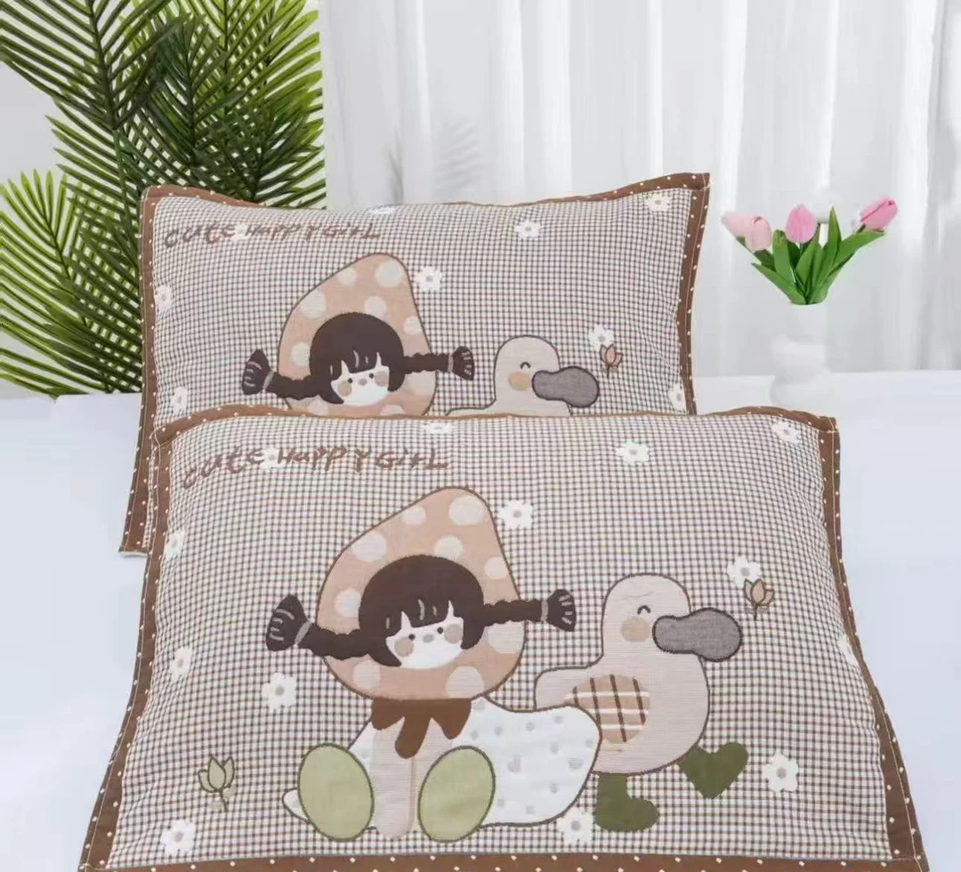 【围巾姑娘】 高端枕巾 全棉枕巾吸水枕巾52*78cm